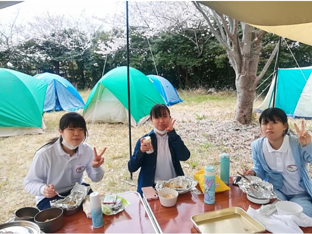 美味しくできて大満足の昼食