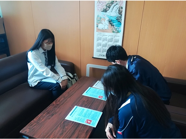 生涯学習課の竹内さんと杉浦さん