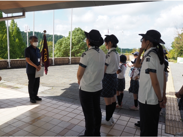 退所式館長さんのあいさつ