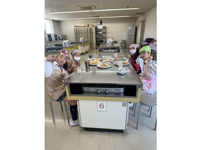 おいしくできましたいただきます！