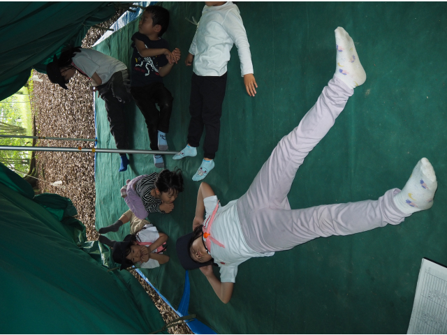 お誘い集会テントの中で寝て森の音を聞こう