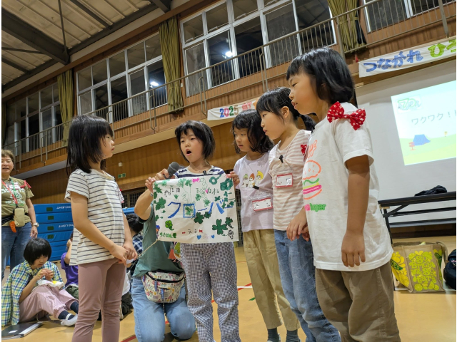 交流プログラムでのﾕﾆｯﾄｱﾋﾟｰﾙﾀｲﾑ
