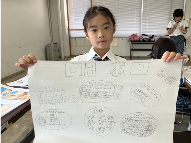 日本を調べました