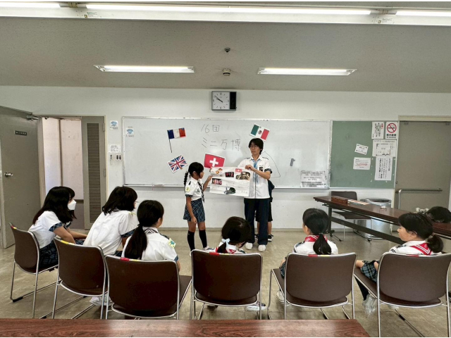 ジュニアの発表を聞きました