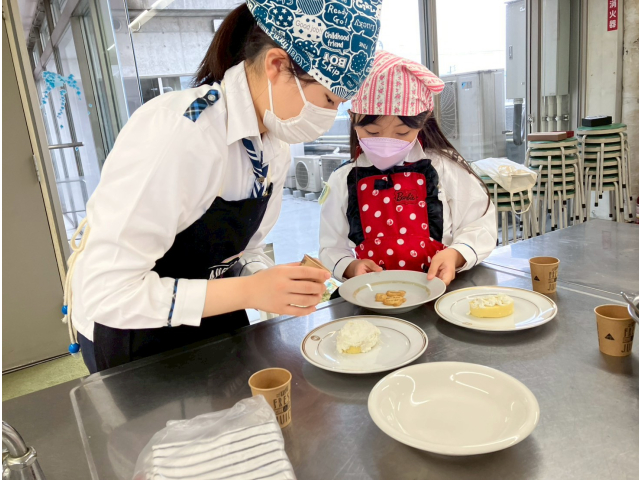 ミニケーキ作り