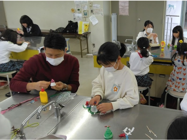 ミニツリー作り