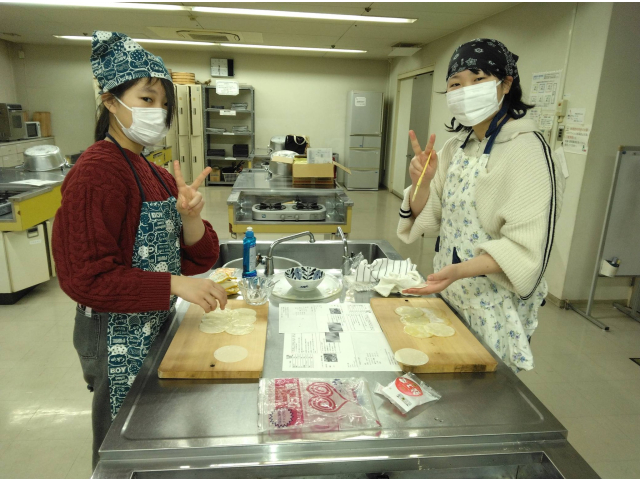 シュガーロール作成中