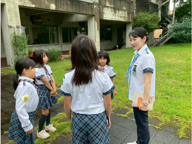 整列の練習