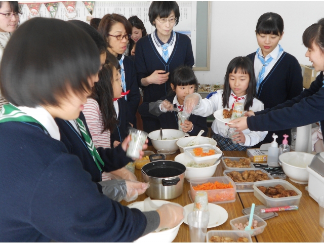 食材は、リーダー・団委員で準備