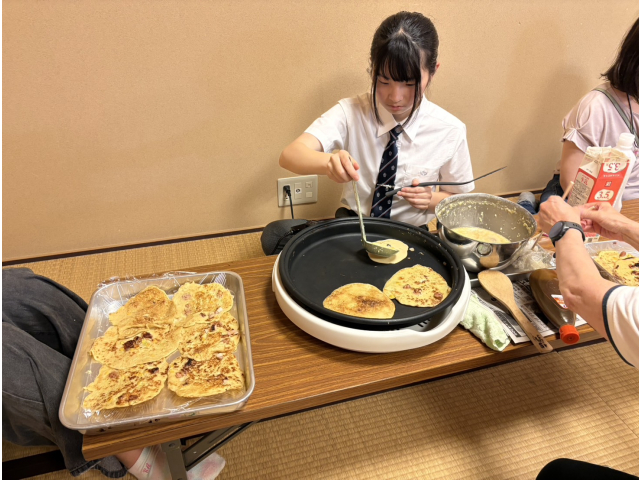 お好み焼きも作りました