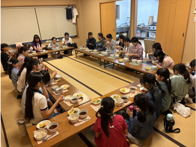 みんなで「いただきます！」