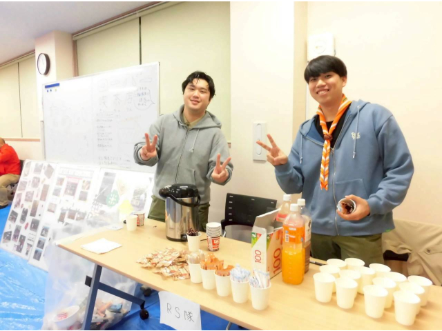 ローバー隊による喫茶