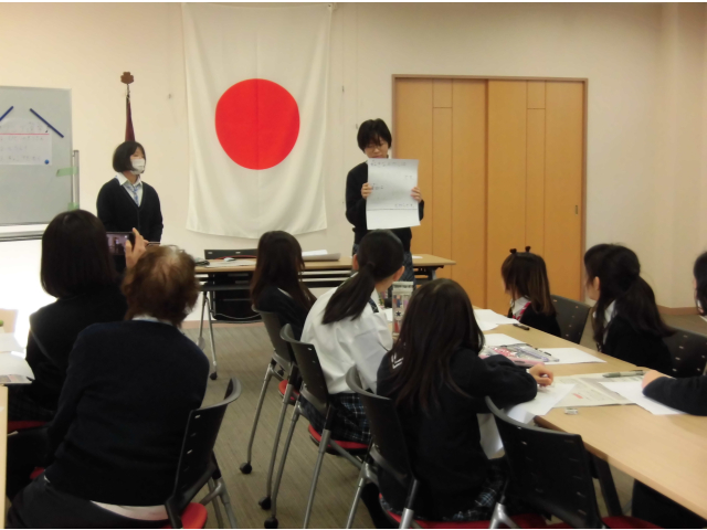 みんなの前で好きな理由を演説