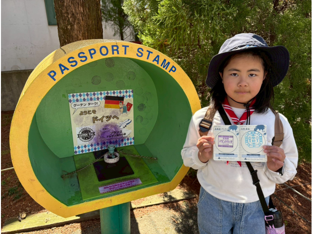 それぞれの国のスタンプを比較して見るのも楽しいね