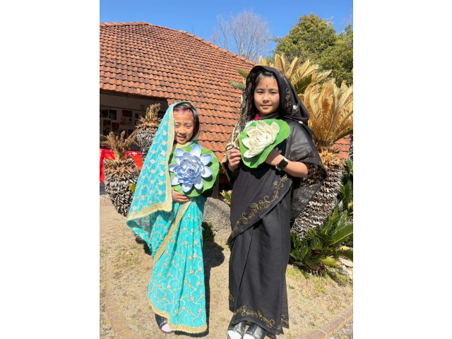 インドのサリーは布一枚だけど綺麗に着れるんだね