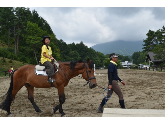 乗馬体験のチーム