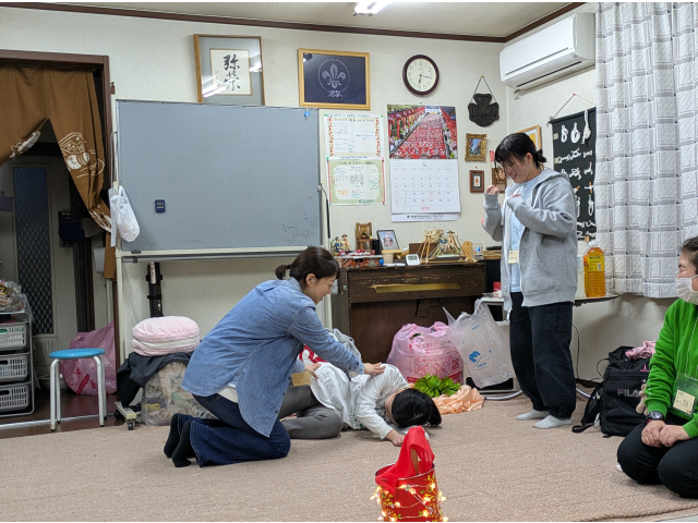 パトロールで寸劇