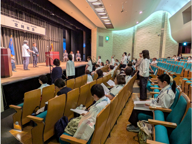 会員増加団の表彰