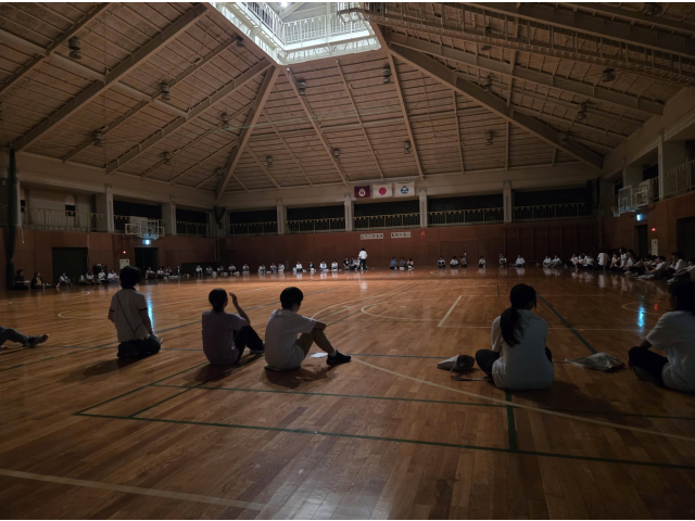 夜は静かに更けてゆきます